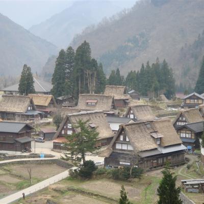 北陸旅遊｜五箇山相倉合掌村點燈LIGHT_UP｜庄川遊船.合掌村.郡上八幡.兼六園.戲雪.OUTLET5日｜甜蝦吃到飽