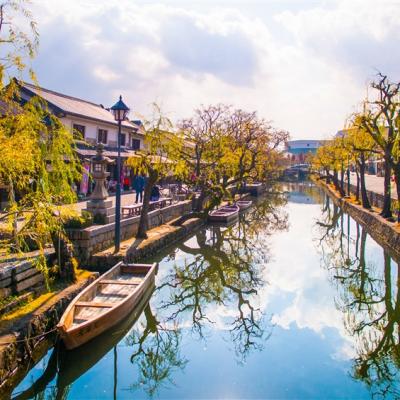 春櫻出清松山四國｜龜老山瞭望台.千光寺公園.白璧之町倉敷美觀.旭川櫻花道.內子町散策.金刀比羅宮.道後溫泉五日