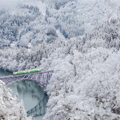 好食在東北旅遊|藏王樹冰纜車.猊鼻溪暖桌遊船.只見線美景.合掌村大內宿.東光酒廠.白石城.２大和牛餐.３晚溫泉.購物五日