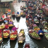 泰國旅遊│東芭樂園,格蘭島海之旅,海天盛筵嘉年華,水上市場,班奈克之家,喬德夜市五日
