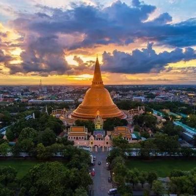 泰國旅遊│佛統納薩塔藝術燈光節,全新奢麗白號遊湄南河,水上泡泡咖啡廳,必訪鄭王廟,華欣散策五日