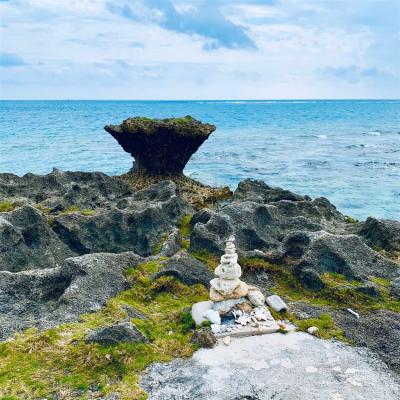 沖繩旅遊｜台灣虎航｜一晚海邊飯店｜亞熱帶恐龍主題森林公園.美麗海水族館.貓島～奧武島四日｜高雄來回