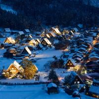 北陸旅遊｜年度盛會合掌村點燈祭｜保住結之庄.兼六園東茶屋街.庄川遊船.新穗高纜車.金箔體驗.螃蟹五日｜三晚溫泉｜高雄來回