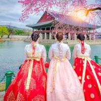 旅展優惠首爾｜一晚市區飯店．景福宮韓服體驗．祕訪青瓦臺．KAKAO．星空圖書館．文青聖水洞(一站購物彩妝)五日｜高雄來回