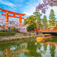 櫻花季│京阪奈賞櫻名所~平安神宮.清水寺.勝尾寺.環球影城.和服體驗.螃蟹吃到飽五日