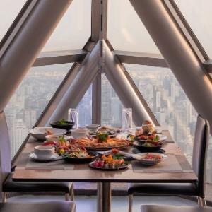 泰國-曼谷彩虹雲霄酒店餐券 Baiyoke Sky Hotel| 含景觀台門票