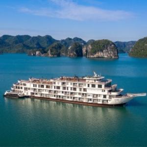 越南-下龍灣國賓大使號Ambassador Cruise| 遊輪全包式兩日遊| 指定方案限量加贈星巴克飲料券