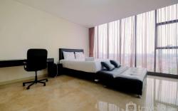 Relaxing 1BR Apt at L'Avenue Pancoran By Travelio