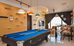 D'Maneki Full Seaview Suite【Pool Table & Bathtub】