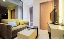 Luxurious 2BR Cinere Bellevue Suites By Travelio