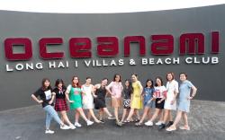 Oceanami Villa Kieu Trang with kitchen for family