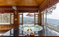 StayVista at Villa Woodside Meadows with Indoor Jacuzzi