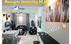 KLIA Avengers Homestay @ Sepang + WIFI + Netflix