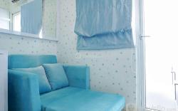 Best Comfy 2BR Green Pramuka Apartment By Travelio