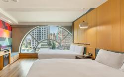雀客旅館台中文心中清