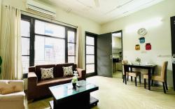BluO  1bhk Medanta Medicity- kitchen, Lift