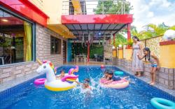 Mountain Majesty Villa 4BHK - Ideal for Families & Groups with Pool