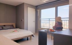 Arapalace#805 Near Airport, City/Ocean View, 10 Minutes to Dongmun Market, Cooking/Laundry