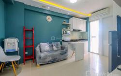 Clean and Simply Cozy 2BR Bassura City Apartment By Travelio