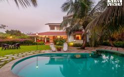 StayVista at Boho Banyan with Pvt Pool & Garden