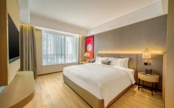 Echeng Hotel Jiangsu Yancheng North Station Aegean Sea Shopping Park