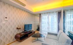 Minimalist 1BR Apartment @ Casa Grande By Travelio