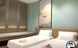 Paradise Suite 803 @Sutera Avenue, Twin Single Bed