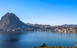 FLAT WITH AMAZING VIEW OVER THE GULF OF LUGANO
