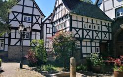 Fünf Giebel Eck in der Freiheit am Ruhrtalradweg