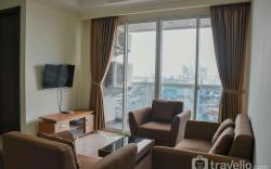 Spacious & Elegant 3BR at Menteng Park By Travelio