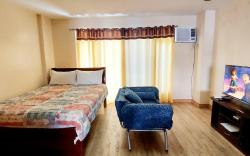 Studio-type condo unit with common pool