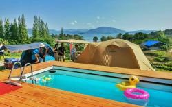 Baan Farm Rak Lake View Camping Pool Villa 