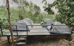 Camping In View of Chempra peak At Beautiful Sport