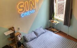 Phòng nghỉ máy chiếu, ấm cúng (projector, view)