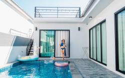 Baan Arthur ChaAm *3BR* Private pool, Quiet Home.