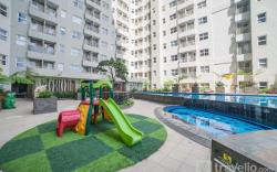 Artsy 2BR Apt at Parahyangan Residence By Travelio