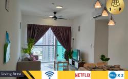 Cozy Home 3R2B, 15km to Uitm, 9 Pax, 2 Parking