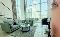 High Floor Maritime Duplex 2BR for 4-9pax @ Town
