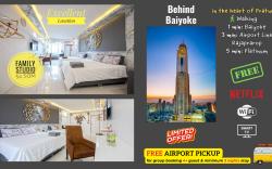 Family Hub@Pratunam 4-Group 4+ Min 3n FREE Airport