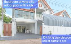 Mew 2 Indoor pool villa/2km from walkingST n beach