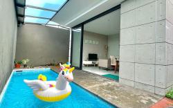 Villa Andara Kolam Renang dan View Pegunungan