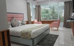 Apple Flower with balcony and mountain view