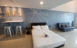 Modern Duplex Studio with Balcony