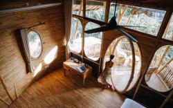 Tropical Bali Bamboo Villa - 7 Minutes from Canggu