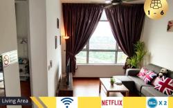 Comfy Home 2R2B, 15km to Uitm, 6 Pax, 2 Parking