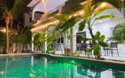 jomtien beach 600M,6BR modern villa