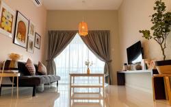 Cozy Huge Balcony Apartment Skypod Puchong