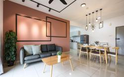 Beautiful 3B2B - 6 pax|Free 2 Parkings|Subang Jaya