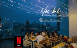 Starry City Starry Night Paint KL City with Lights