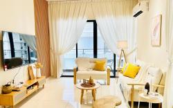 Minsu Muji Style Conner Unit 3BR @ Danga 8-12pax